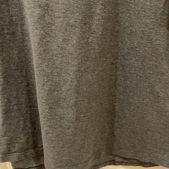 Great Lululemon Men’s Gray V—Neck Tee Shirt—EUC - Picture 3 of 8